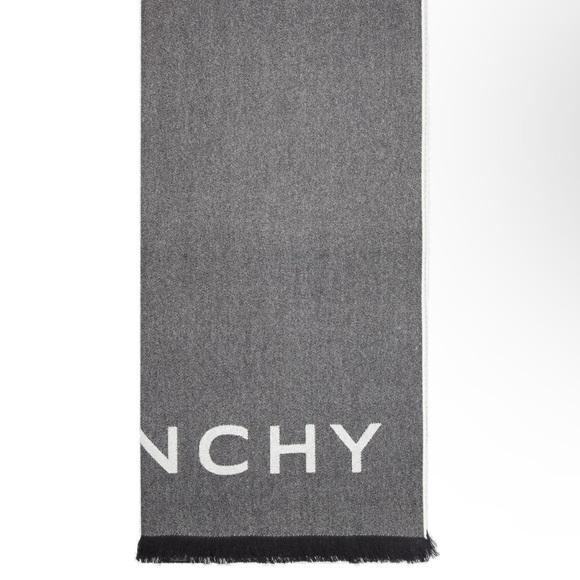 NWT GIVENCHY cashmere & wool scarf - made in Italy - brand new! - Picture 7 of 8